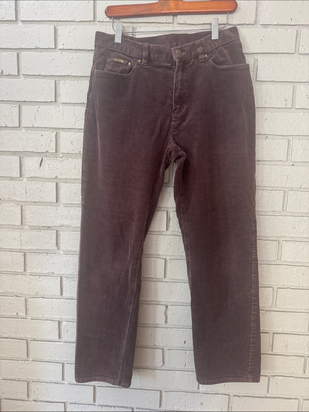 Lauren Ralph Lauren ladies  Corduroy Pants in Chocolate Brown